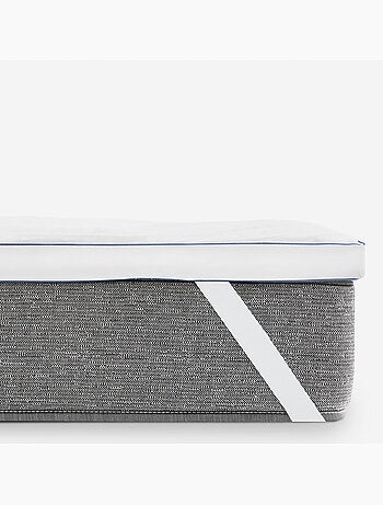 Topper Plumas Natural 5 cm -Funda 100% Algodón