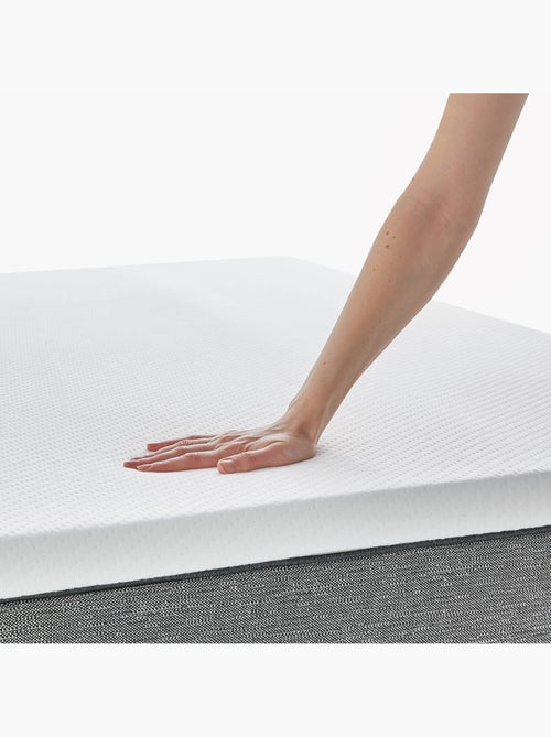 Topper Visco Aloe Vera 5cm -Dermoprotector - Transpirable - Kiabi