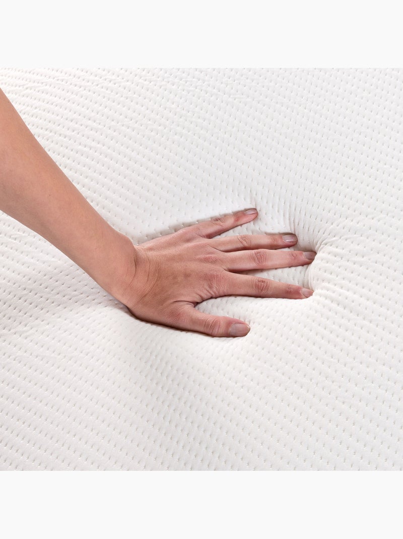 Topper Visco Aloe Vera 5cm -Dermoprotector - Transpirable Blanco - Kiabi