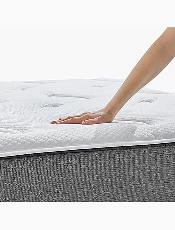 Topper Visco y Fibra 3cm - HOME - Confort Ergonómico - Firmeza Media