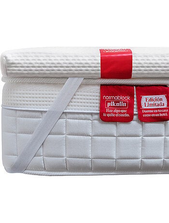 Topper viscoelástico hotel - 6 cm - ignífugo - antichinches - funda lavable