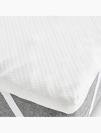 Topper Viscoelástico Multizona - HOME - 7 cm - Transpirable - Lavable
