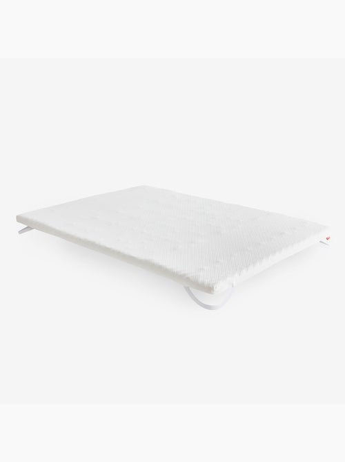 Topper Viscoelástico Multizona -7 cm - Transpirable - Lavable - Kiabi