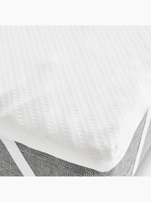 Topper Viscoelástico Multizona -7 cm - Transpirable - Lavable - Kiabi
