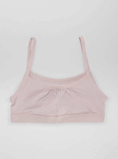 Tops de punto con tirantes finos Pack de 2 - Kiabi