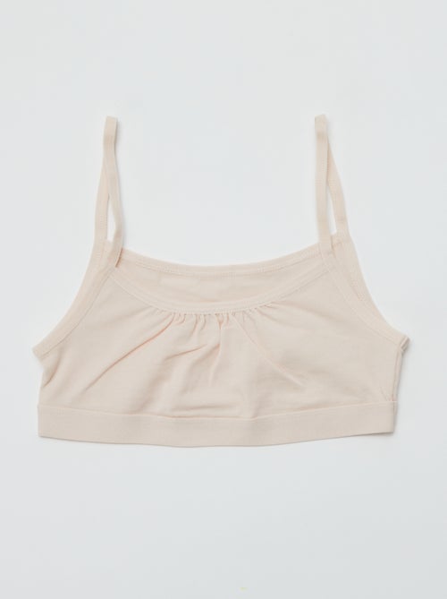 Tops de punto con tirantes finos Pack de 2 - Kiabi