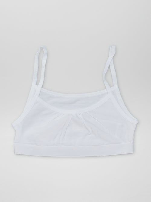 Tops de punto con tirantes finos Pack de 2 - Kiabi