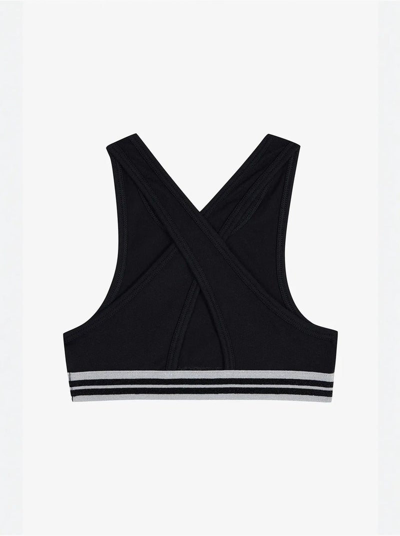 Tops deportivos con brillo, pack de 2 penti Negro - Kiabi