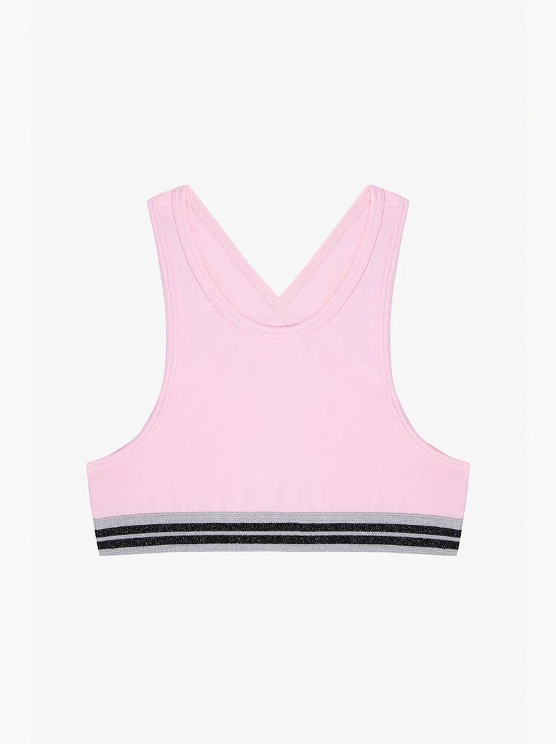 Tops deportivos con brillo, pack de 2 penti Negro - Kiabi