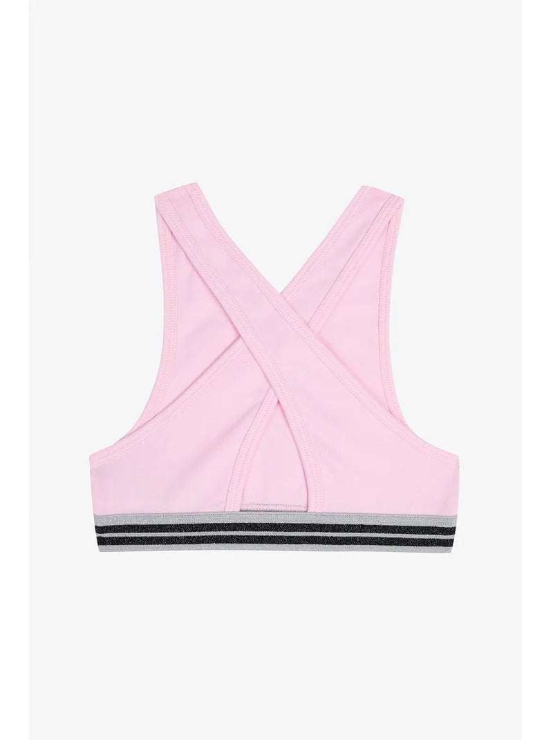 Tops deportivos con brillo, pack de 2 penti Negro - Kiabi