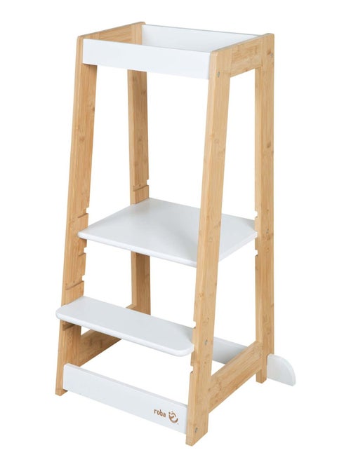 Torre de aprendizaje evolutiva en bambú FSC® - ROBA - Kiabi