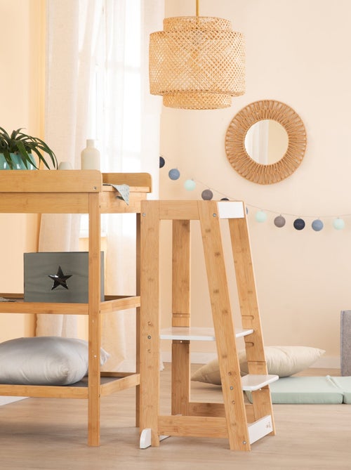Torre de aprendizaje evolutiva en bambú FSC® - ROBA - Kiabi