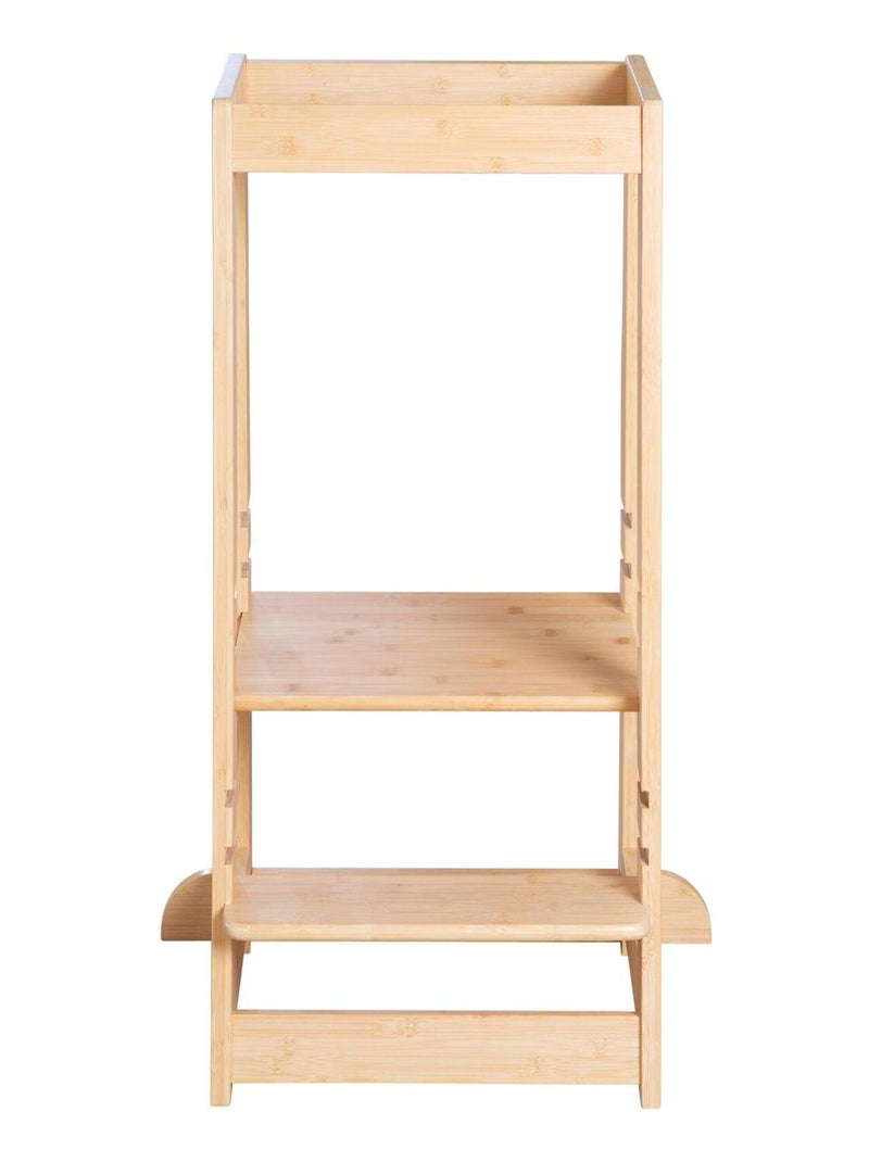 Torre de aprendizaje evolutiva en bambú FSC® - ROBA Marrón claro - Kiabi