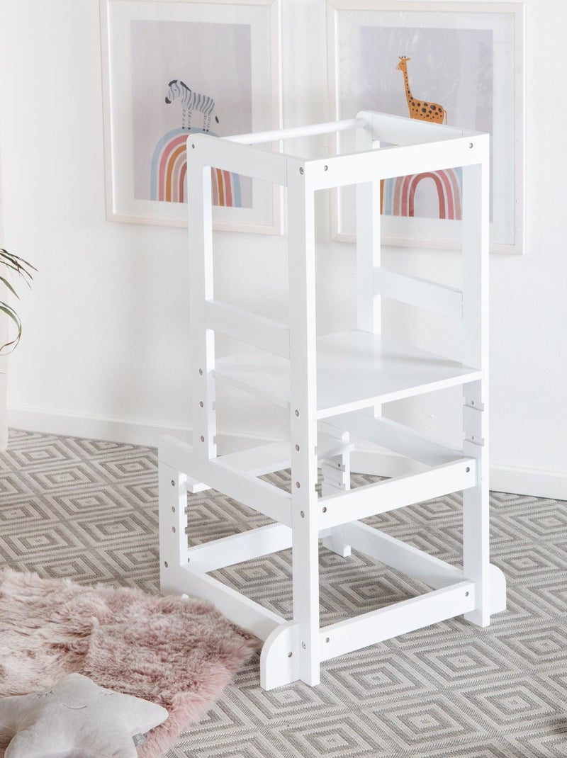 Torre de aprendizaje evolutiva en madera - ROBA Blanco - Kiabi