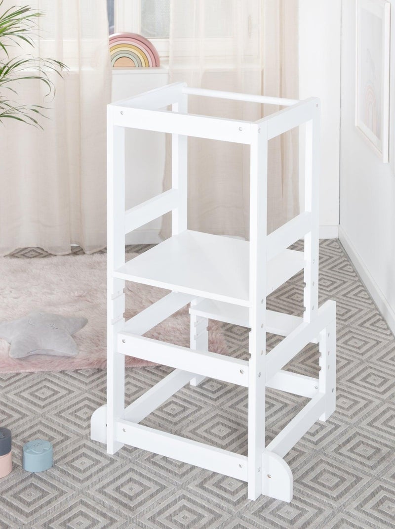 Torre de aprendizaje evolutiva en madera - ROBA Blanco - Kiabi