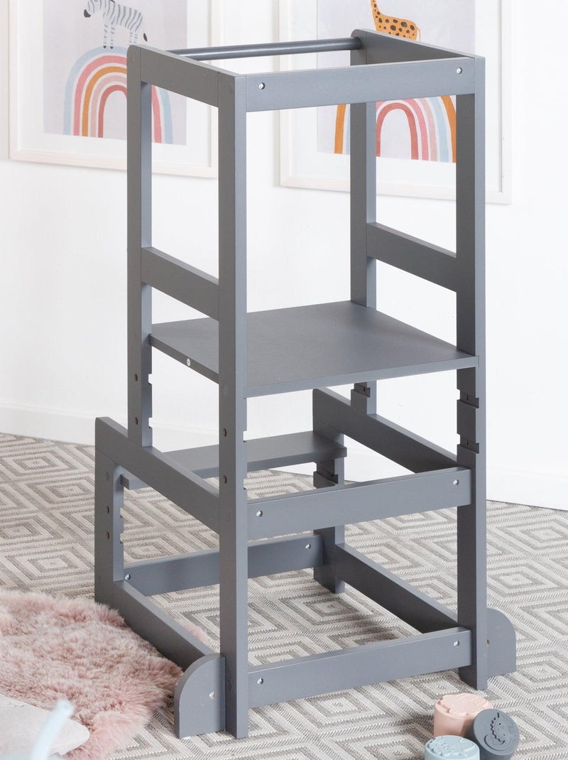 Torre de aprendizaje evolutiva en madera - ROBA Gris antracita - Kiabi