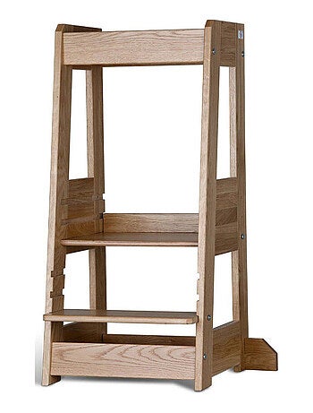 Torre de aprendizaje infantil de roble | Tissi