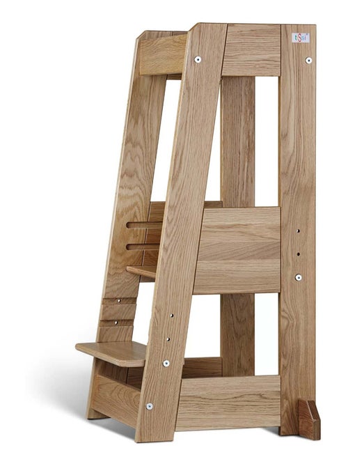 Torre de aprendizaje infantil de roble | Tissi - Kiabi