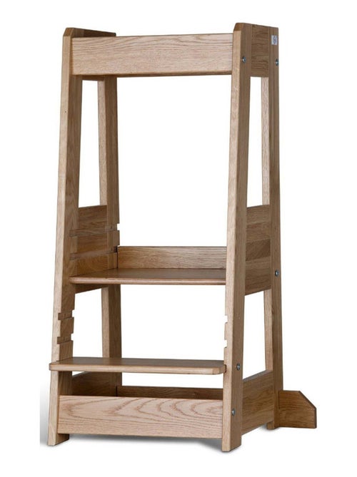 Torre de aprendizaje infantil de roble | Tissi - Kiabi
