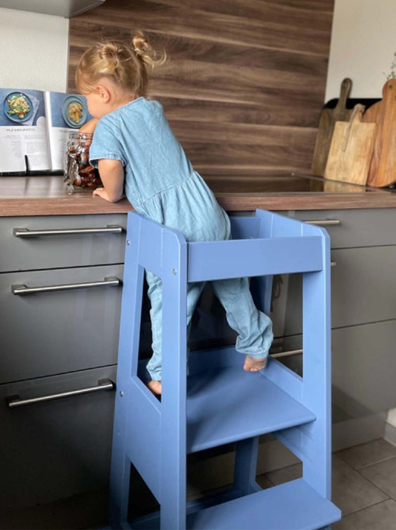 Torre de aprendizaje y observación felix montessori | Tissi Azul - Kiabi