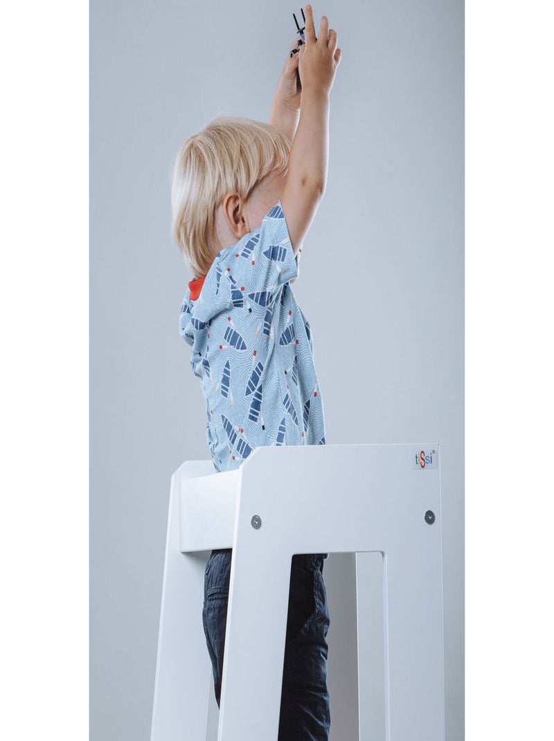 Torre de aprendizaje y observación felix montessori | Tissi Blanco - Kiabi