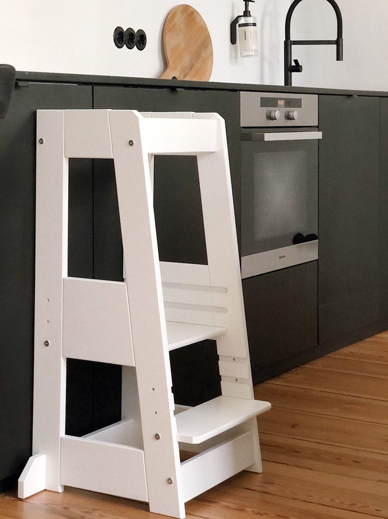 Torre de aprendizaje y observación felix montessori | Tissi Blanco - Kiabi