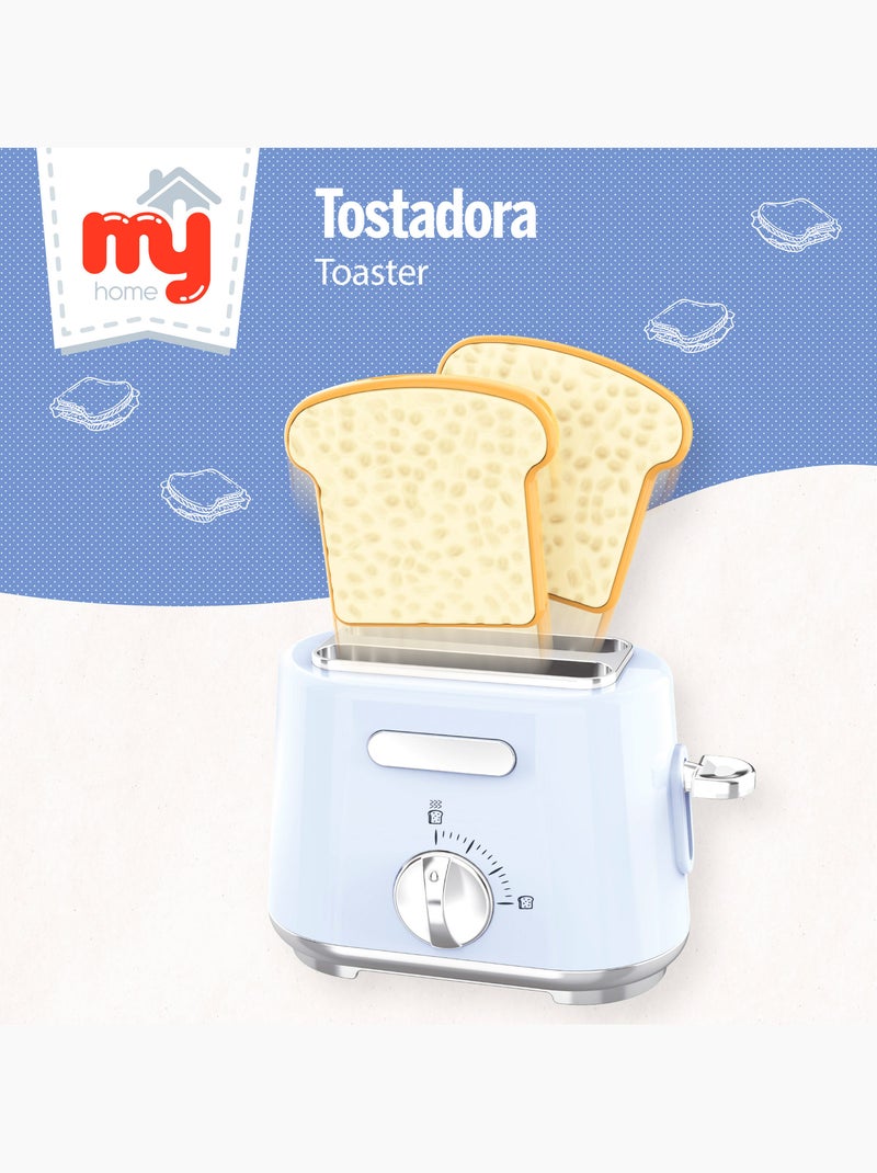Tostadora de juguete realista c/tostadas my home N/D - Kiabi