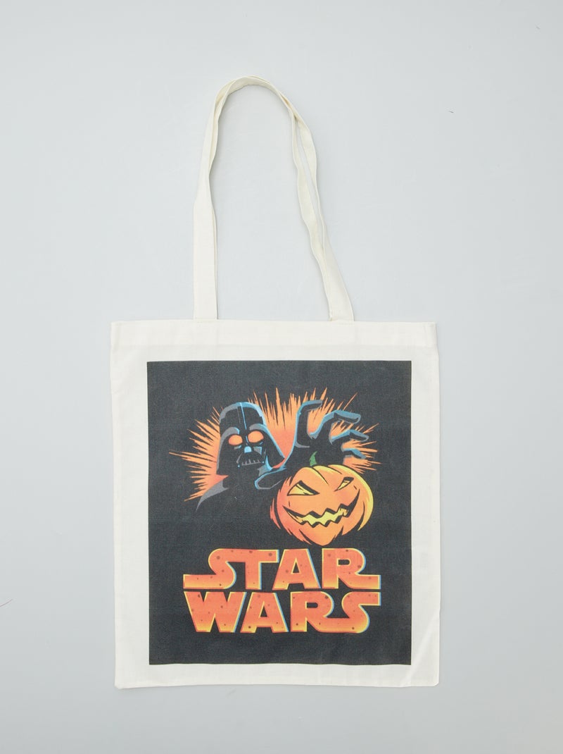 Tote bag 'Darth Vader' 'Star Wars' BLANCO - Kiabi