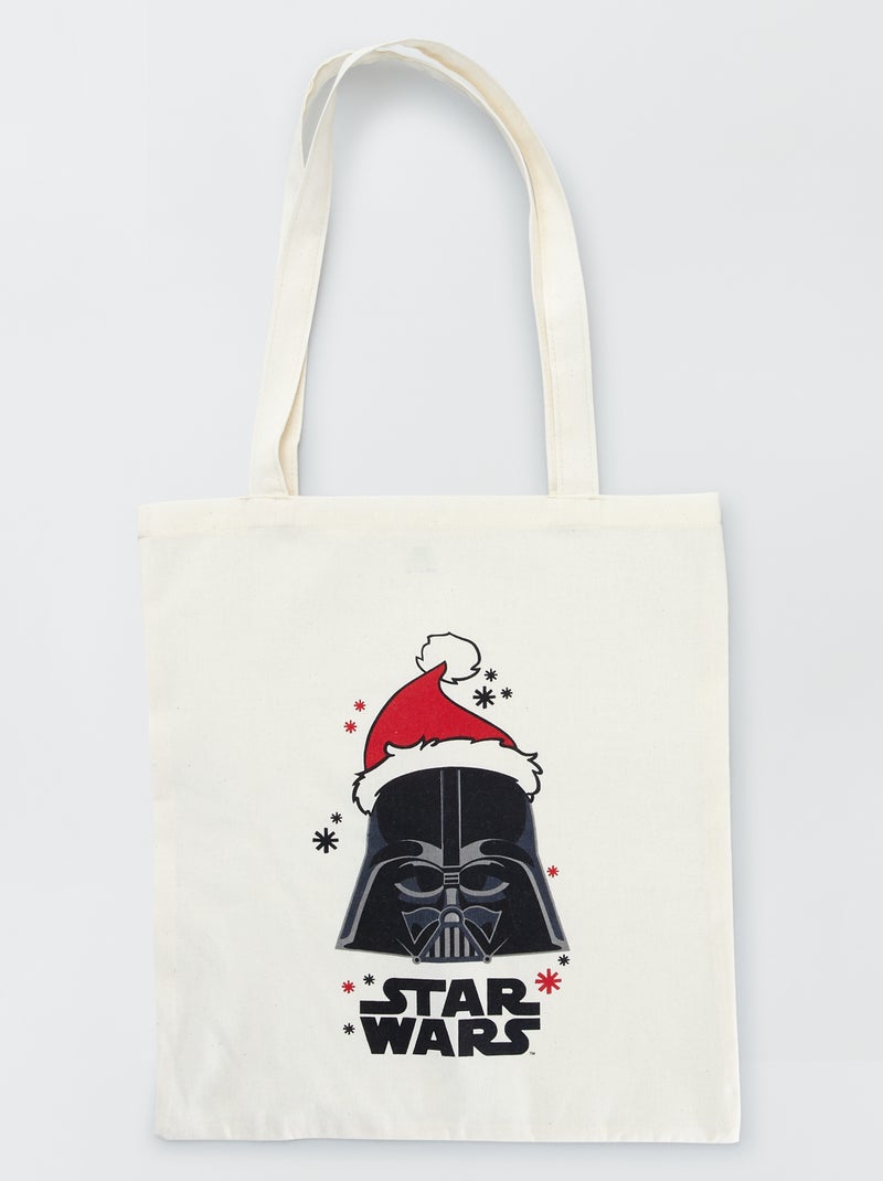 Tote bag de poliéster 'Star Wars' BLANCO - Kiabi