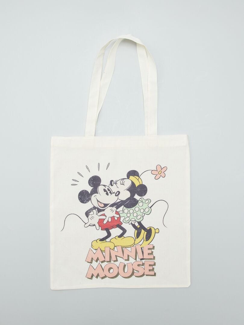 Tote bag 'Disney' - BLANCO - Kiabi - 3.50€