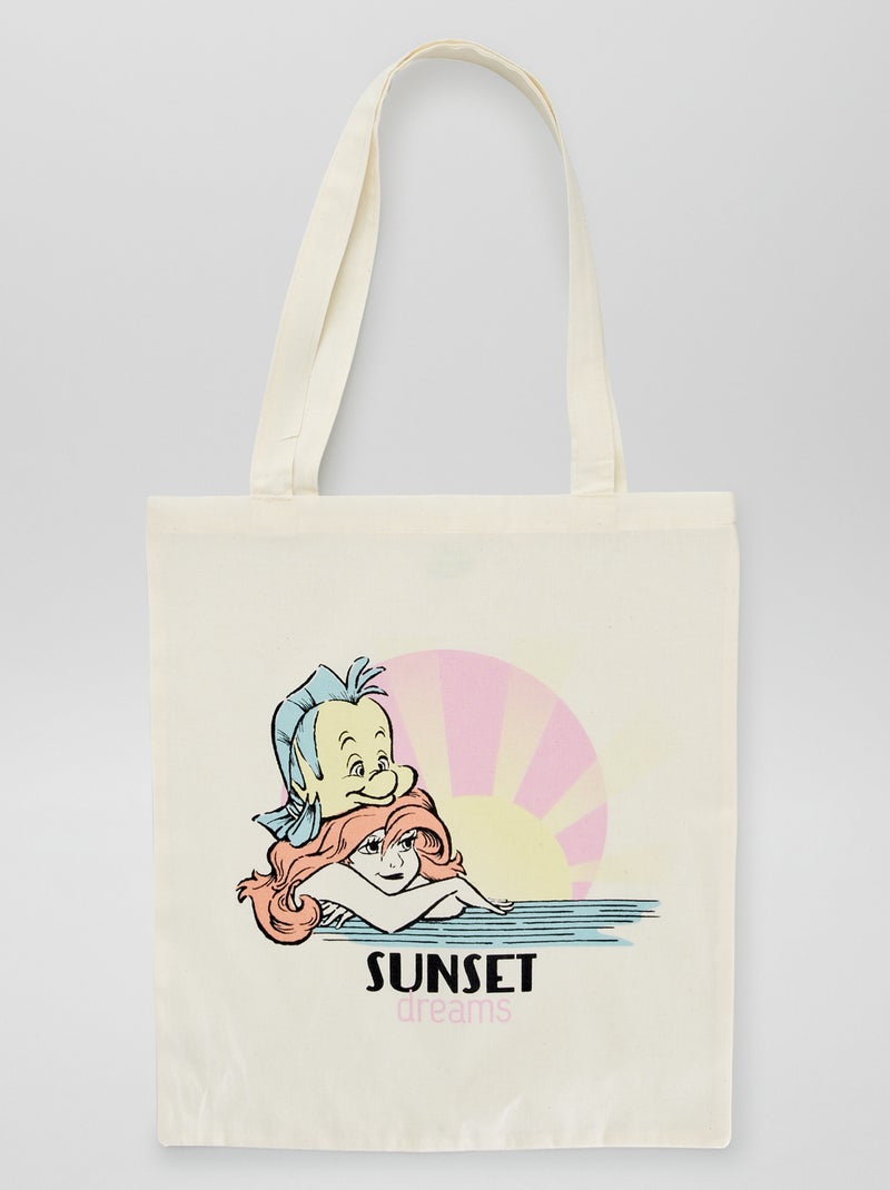 Tote-bag 'Disney' de tela BLANCO - Kiabi