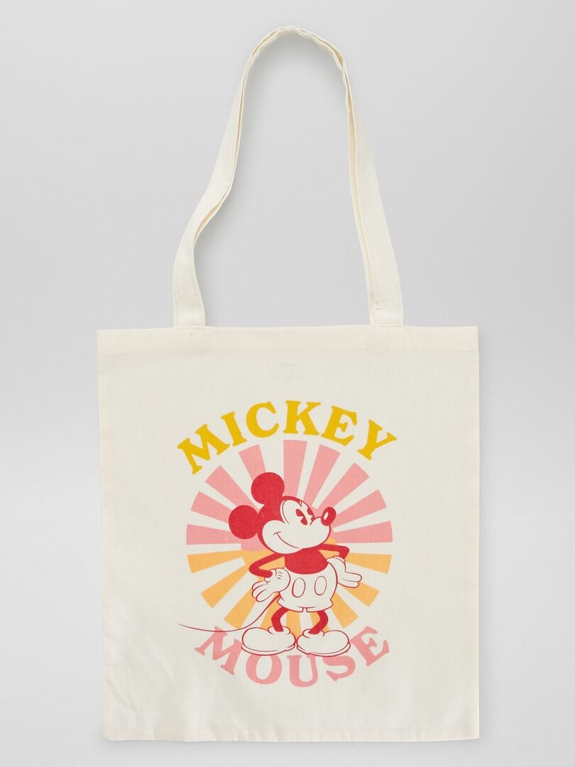 Tote-bag 'Disney' de tela mickey - Kiabi