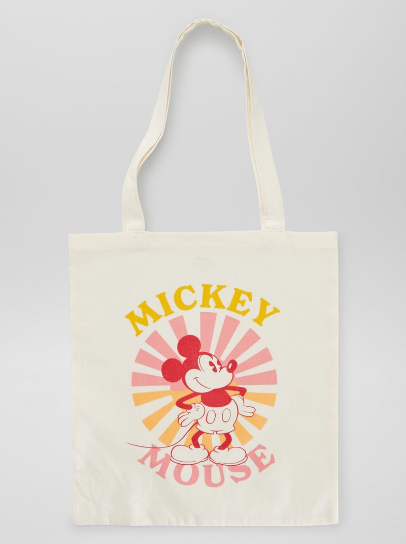 Tote-bag 'Disney' de tela mickey - Kiabi