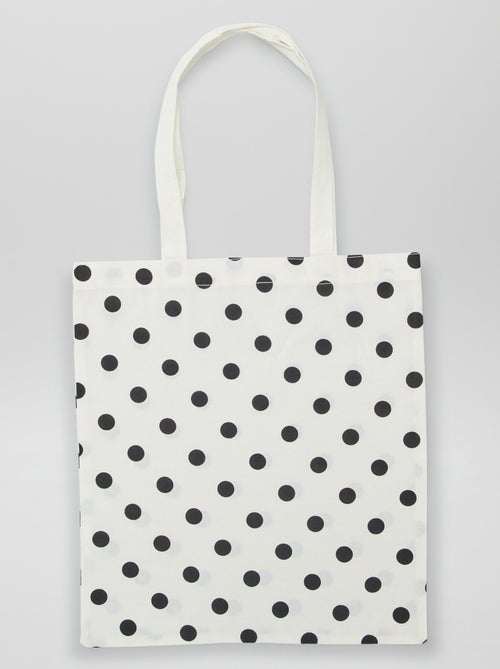 Tote bag estampada - Kiabi