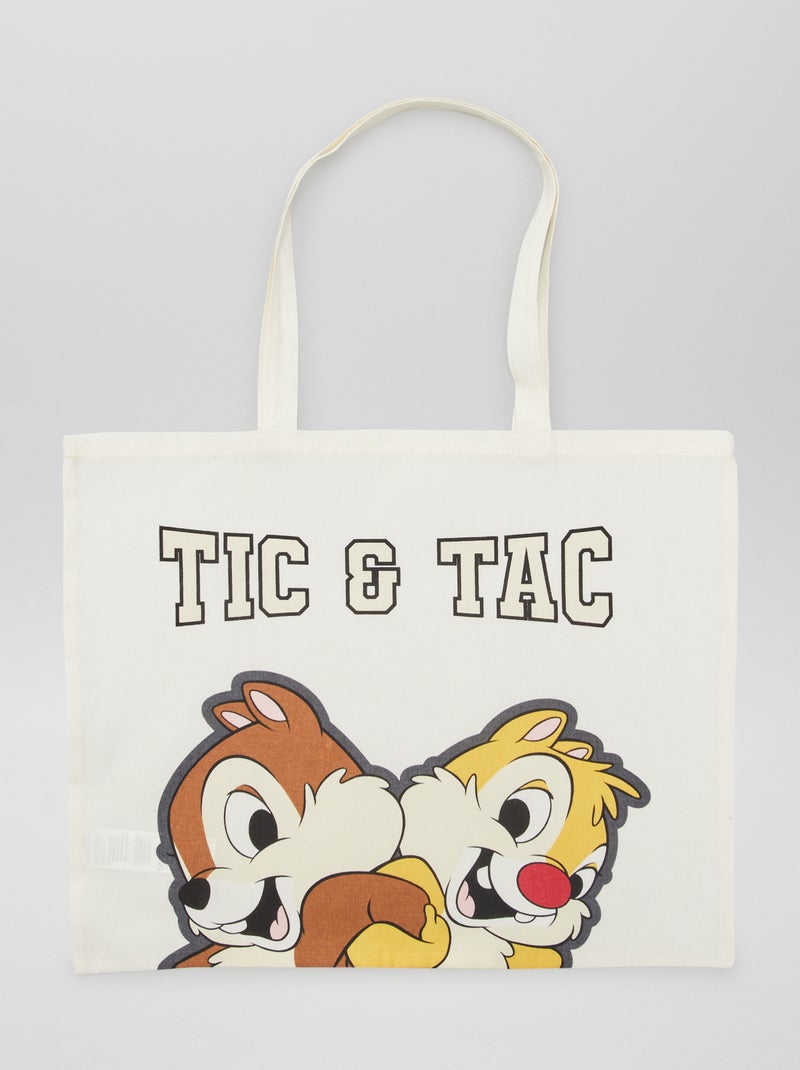 Tote bag estampada 'Disney' BLANCO - Kiabi