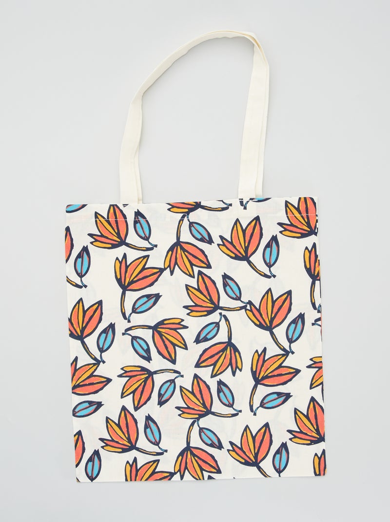 Tote bag estampada estampado - Kiabi