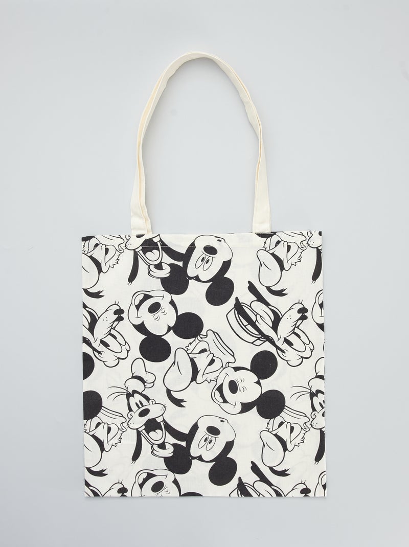 Tote bag estampado 'Disney' BLANCO - Kiabi