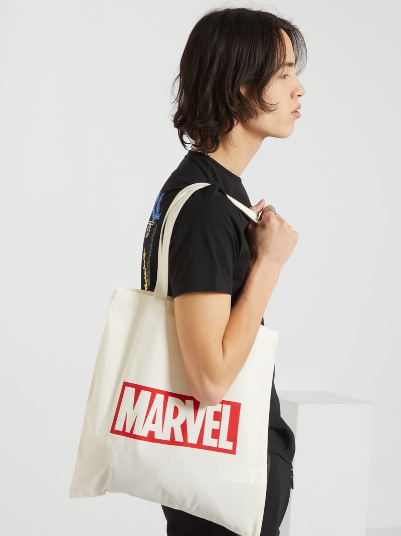 Tote bag 'Marvel' de 'Disney' BLANCO - Kiabi
