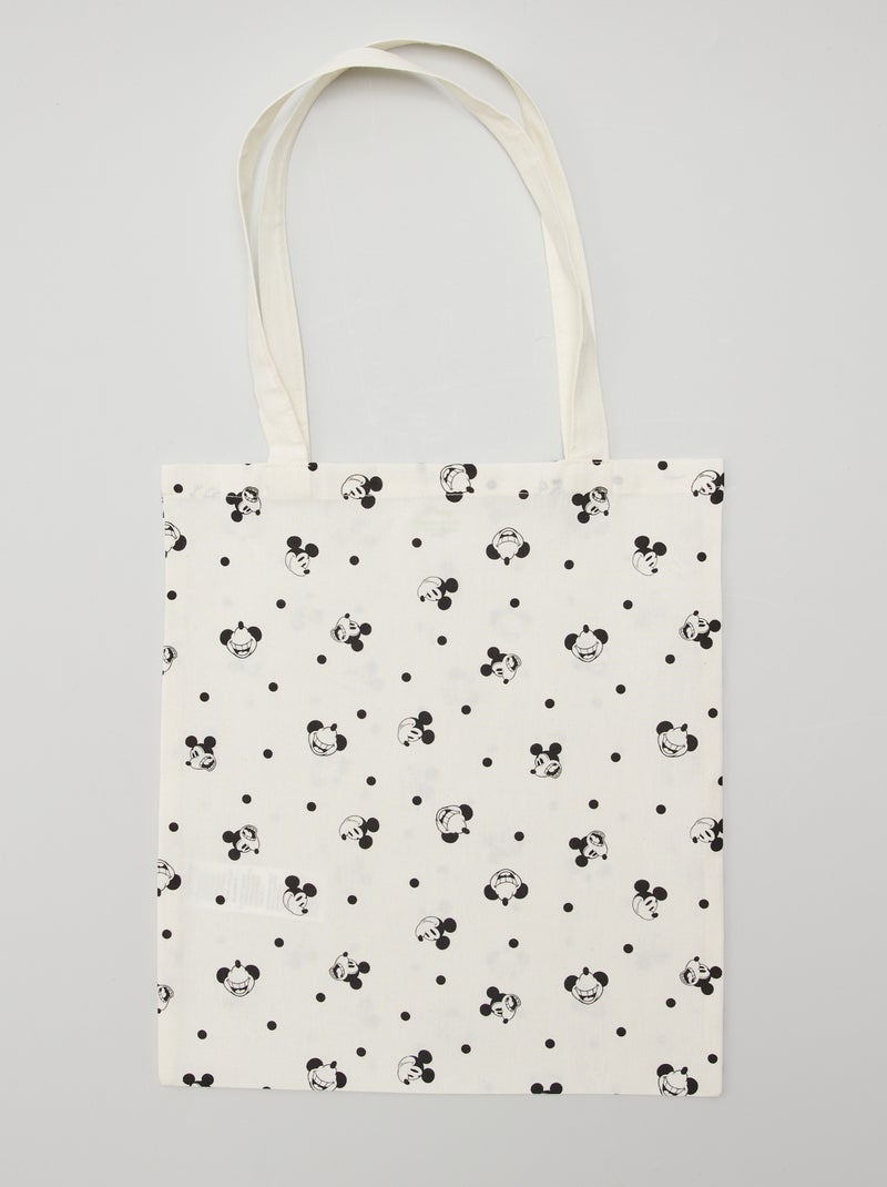 Tote bag 'Mickey' BLANCO - Kiabi