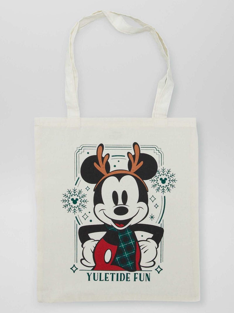 Tote bag 'Mickey' BLANCO - Kiabi