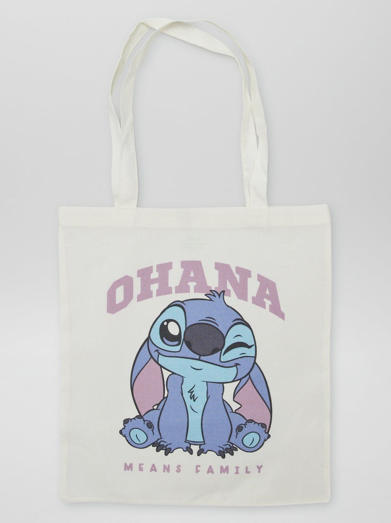 Tote bag 'Stitch' 'Disney' BEIGE - Kiabi