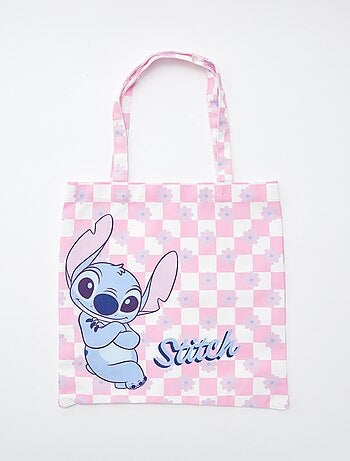 Tote bag vichy 'Stitch' 'Disney'