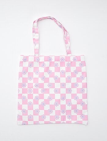 Tote bag vichy 'Stitch' 'Disney'