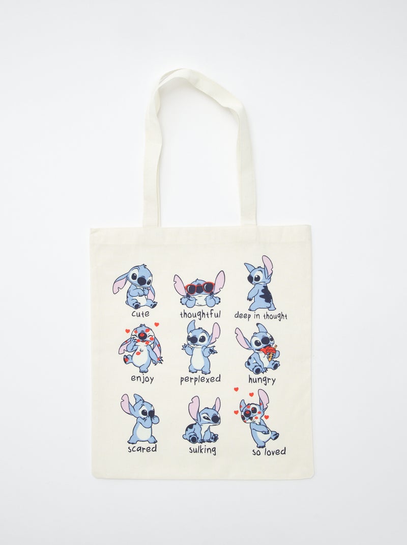 Tote bag XL 'Disney' BLANCO - Kiabi