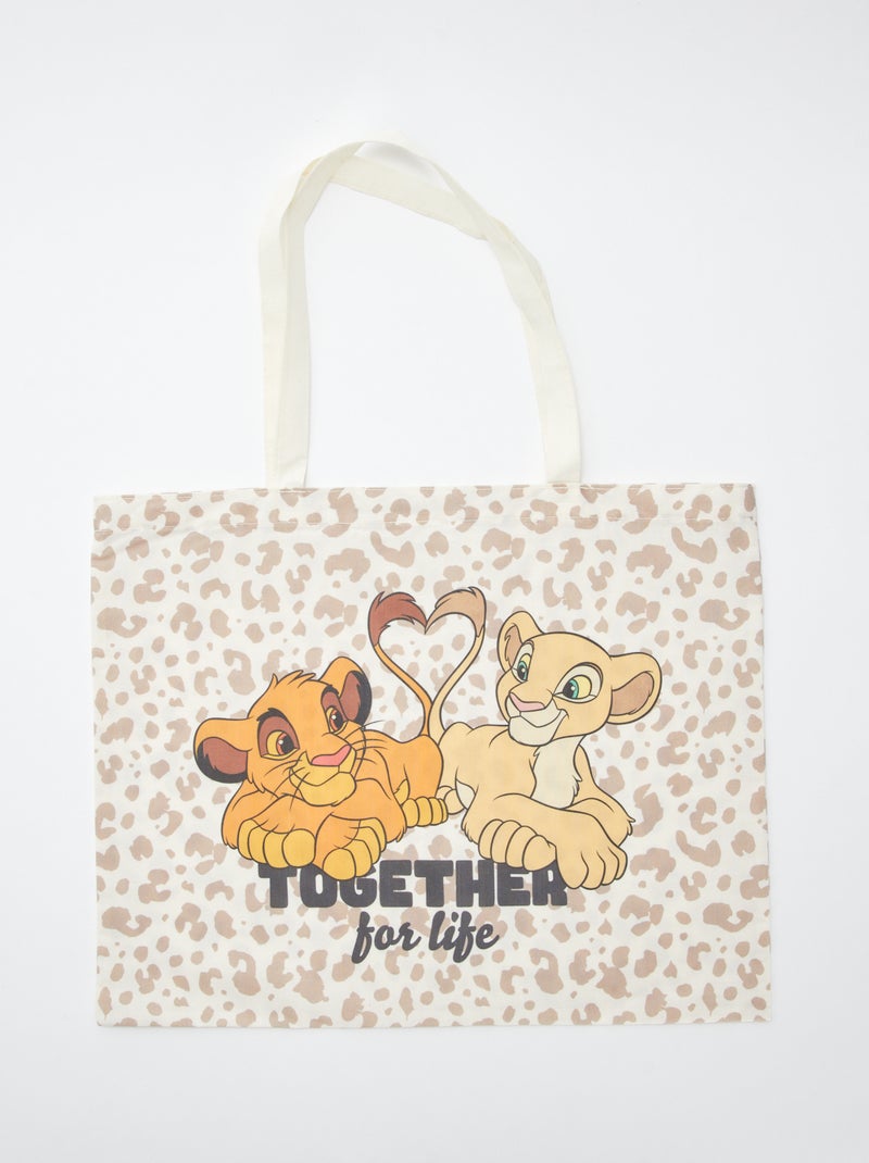 Tote bag XL 'Disney' BLANCO - Kiabi