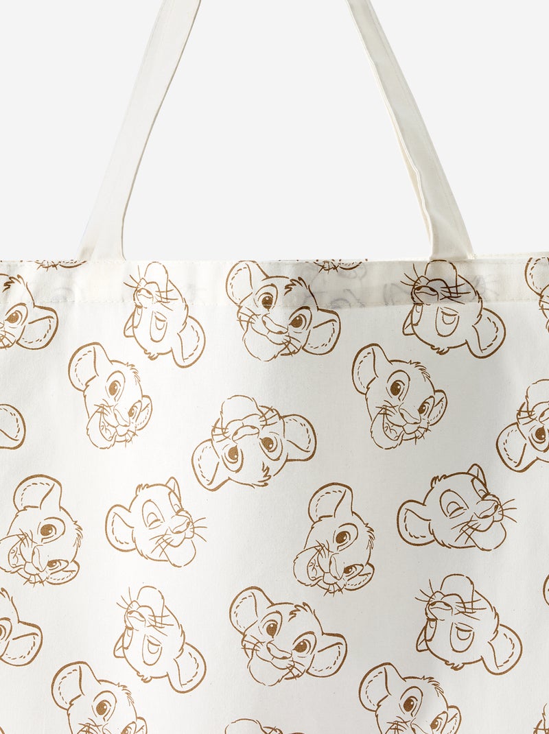 Tote bag XL "El Rey León" "Disney" Beige - Kiabi