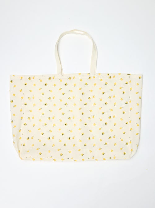 Tote-bag XXL de tela - Kiabi