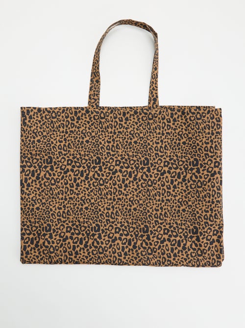 Tote-bag XXL de tela - Kiabi