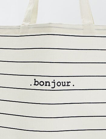 Tote-bag XXL de tela