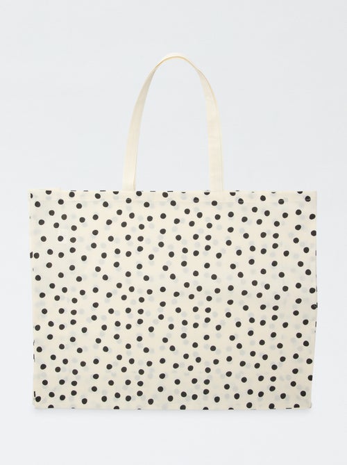 Tote-bag XXL de tela - Kiabi
